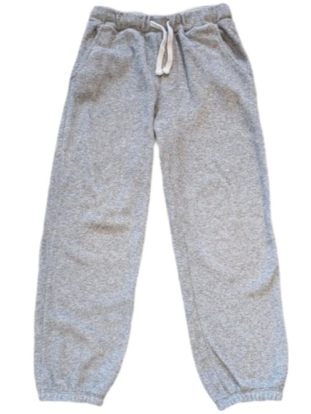 💠 Carters Fleece Jogger Sweatpants Boys Size 10 Drawstring Grey Pants